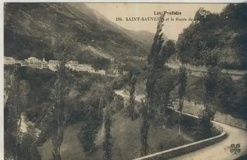 Les Pyrénées - Saint-Sauveur et la Route de Ga...- von 1920 (AK59112)