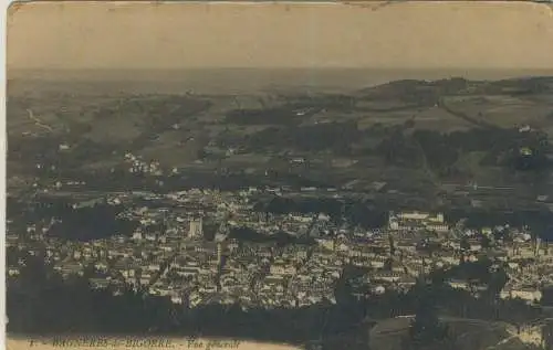 Bagneres de Bigorre - Vue générale - von 1924  (AK59114)