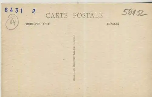 La Côte Basque - Environs de SAINT-DE-SAINT-DE-LUZ - ASCAIN - Le Vieux Pont sur la Nivelle - von 1919 (AK59132)