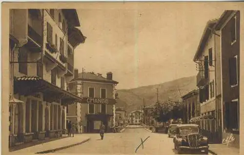 BÉHOBIE - Le Pont international - La Douane - von 1914 (AK59136)