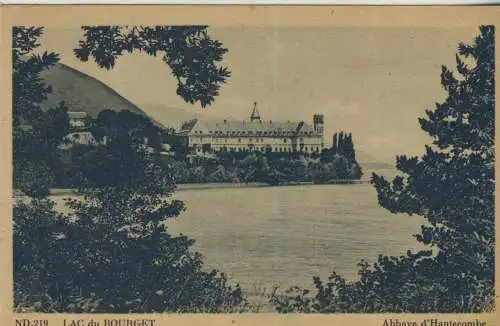 Lac du Bourget - Abbaye d'Hautecombe - von 1925 (AK59152)