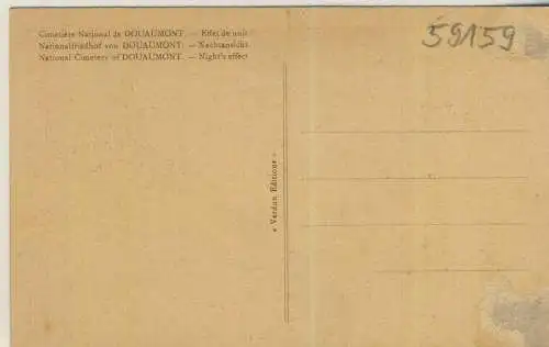 Nationalfriedhof von DOUAUMONT - von 1925 (AK59159)