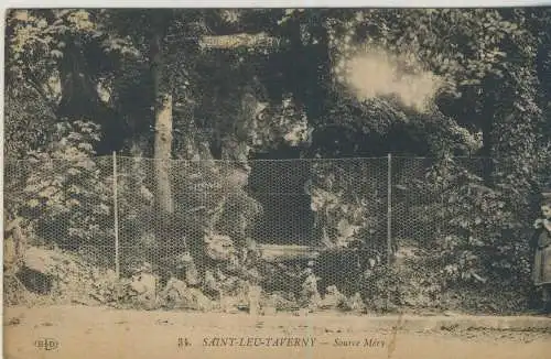 Saint-Leu-Taverny - Source Méry - von 1905  (AK59177)