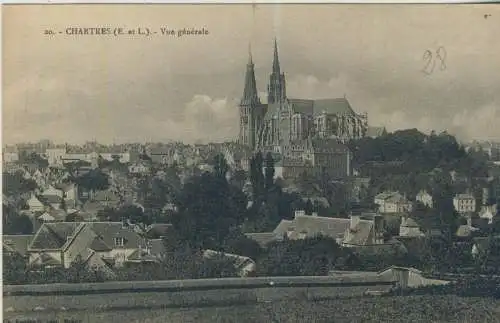 CHARTRES - Vue générale - von 1907 (AK59182)