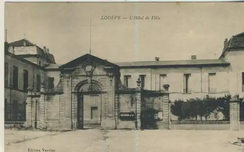 Lodeve - L'Hôtel de Ville - von 1931 (AK59185)