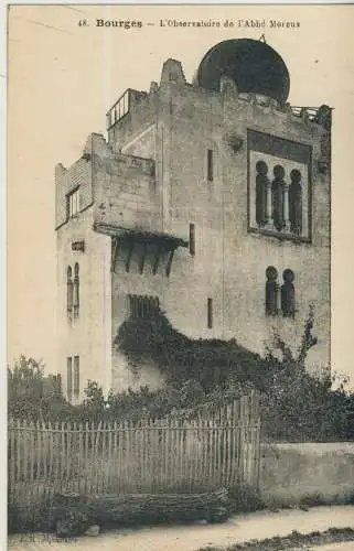 Bourges - L'Observatoire de l'Abbé Moreux - von 1931   (AK59189)