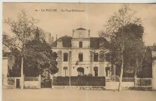 La Flèche - La Sous-Préfecture - von 1912 (AK59196)