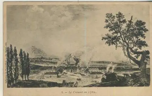 LE CREUSOT  en 1782 - von 1902 (AK59203)