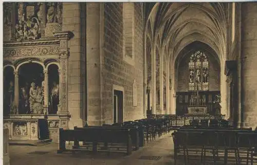 La Chapelle de la Vierge et le choeur de St-Pierre de Solesmes - von 1931 (AK59208)