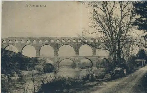 Le Pont du Gard - von 1921 (AK59227)