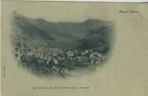 Mont-Dore - La Valle du Mont Dore et le Sancy - von 1900 (AK59233)