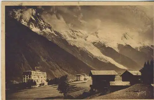 CHAMONIX-MONT BLANC - von 1933  (AK59237)