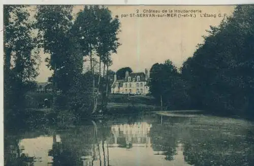 Château de la Houbarderie par St-Servan-sur-Mer- von 1921  (AK59244)