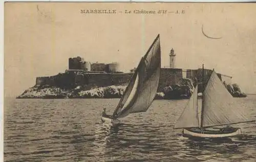 MARSEILLE - Le Château d'If  - von 1927 (AK59249)