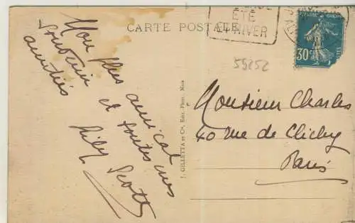 NICE - Vue générale entre les Pins Mont Boron  - von 1922 (AK59252)