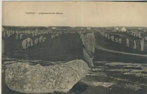 CARNAC - Alignements du Ménec - von 1915 (AK59255)