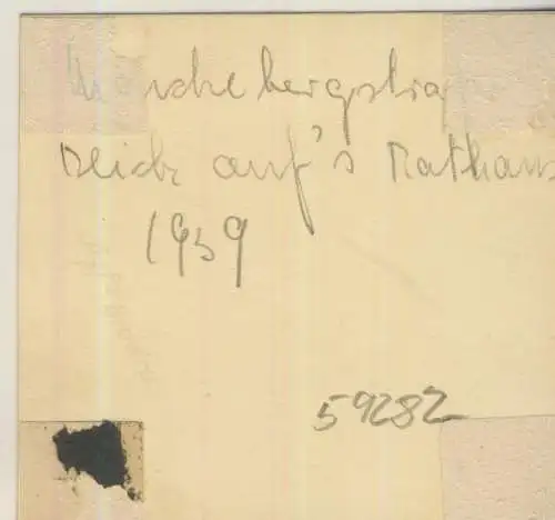 Foto-Serie - Hamburger  - Bildgröße 7,5cm x 7,0cm - von 1939 (59282-59283)