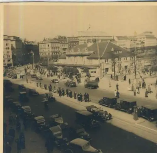 Foto-Serie - Hamburger  - Bildgröße 7,5cm x 7,0cm - von 1939 (59282-59283)