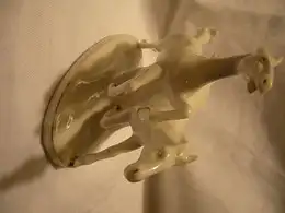 Porzellan - Pferde-Gruppe - Weißporzellan mit Goldbemalung (1037) Preis reduziert 7