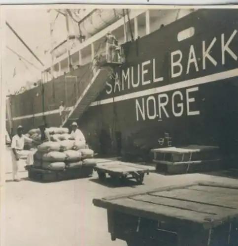 Norwegen Bilder-Serie Hafen und Land Bildgröße  5,4cm x 5,4cm ca. von 1940 (59358-66)