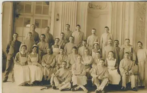 Chemnitz - 1. Weltkrieg v. 1916 Im Lazarett in Chemnitz (59302)