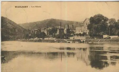 WAULSORT - Les Hôtels - von 1929 (AK59400)