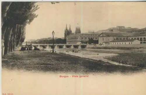 Burgos - Vista general - von 1902 (AK59404)