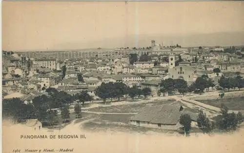 PANORAMA DE SEGOVIA III. - von 1905 (59411)