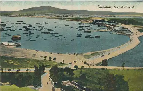 Gibraltar - Neutral Ground  - von 1910 (AK59424)