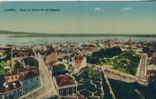 LISBÔA - Vista do Zimborio da Estrela  - von 1930 (AK59425)