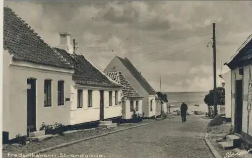 Frederikshavn - Strandgade - von 1952 (AK59427)