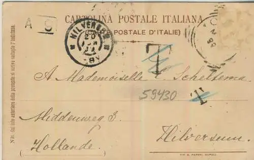 HOTEL SUISSE - V. ITEM - POMPEI - von 1899 (AK59430)