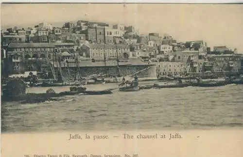 Jaffa - la Passe  - von 1915 (AK59442)