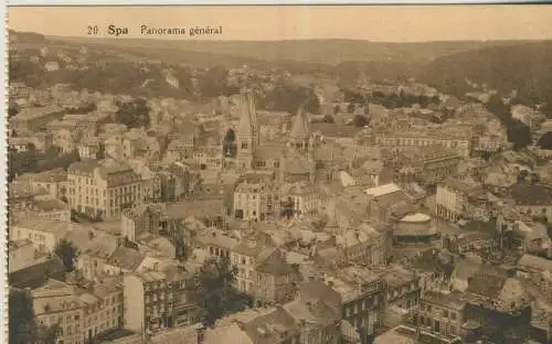 SPA - Panorama générale - von 1931 (AK59449)