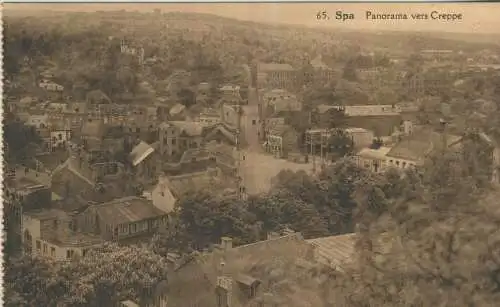 SPA - Panorama vers Creppe - von 1931 (AK59452)