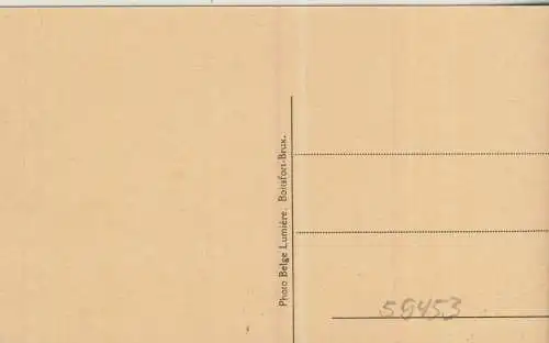 SPA - Vue postérieure de l'Hôtel Britanique où abdiqua l'ex-Kaiser le 9 Nov.1918 - von 1931 (AK59453)