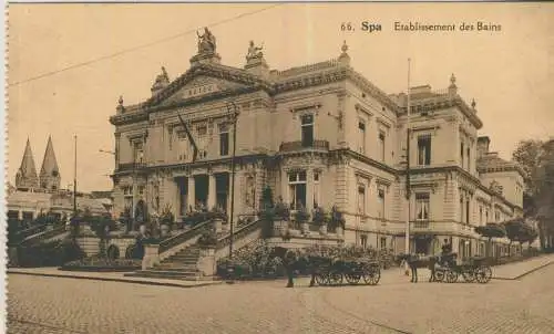 SPA - Etablissement des Bains - von 1931 (AK59454)