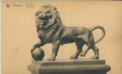 Waterloo - Le Lion  - von 1931 (AK59455-1)