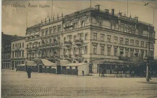 Göteborg - Hotell Eggers  - von 1910 (AK59484)