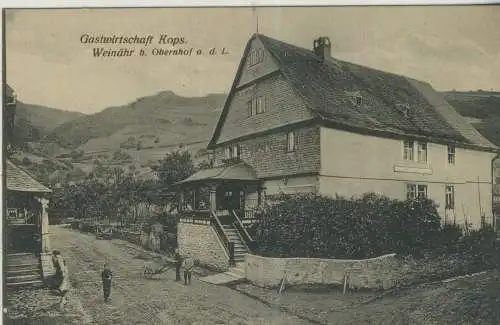 Weinähr - Gastwirtschaft und Weinhandlung -  von Jos. Kops - von 1931 (AK59515)