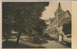 Hotel Post mit Gartenanlage - Herrenalp (Schwarzwald)  - von 1930 (AK59537)