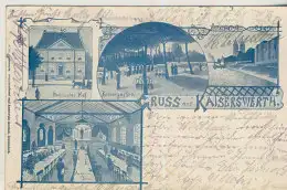 Gruss aus Kaiserswerth - 4 Ansichten - von 1906 (AK59565)
