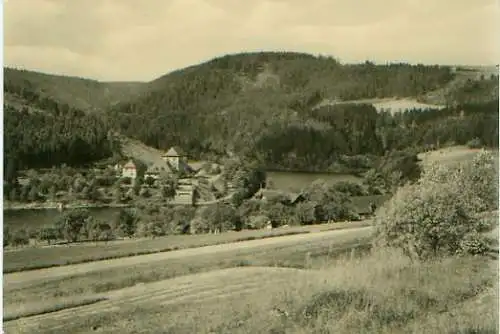 HOG "Linkenmühle" an der Hohenwartetalsperre (Kr.Saalfeld) - von 1964 (AK24377)