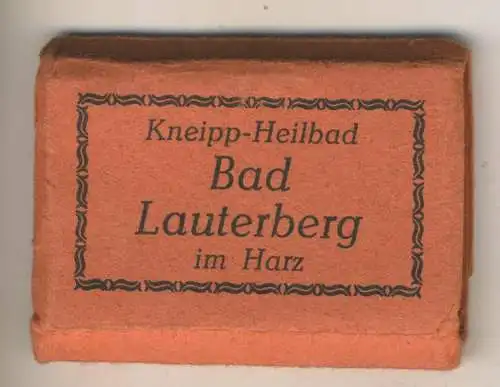 Kneipp-Heilbad - Bad Lauterberg im Harz - Bildersammlung 14 Bilder - 5,2 x 3,2 je Bild  - von 1968 (AK43268)