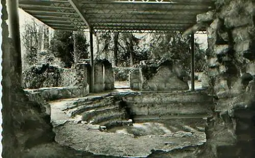 Badenweiler/Schwarzwald - Römische Bad-Ruine - von 1957 (AK19046)