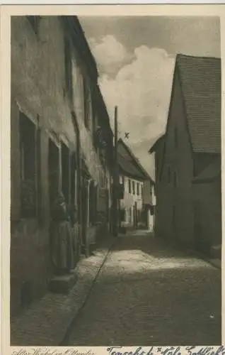 Alter Winkel in Ottweiler - Tensehstr. - von 1948 (AK6070)