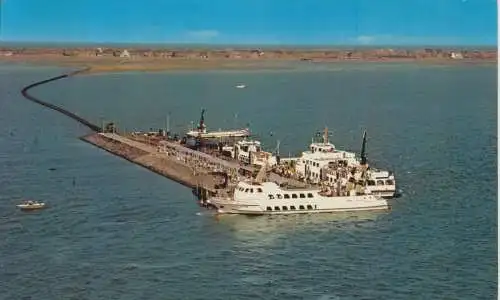 Nordseebad Insel JUIST - Anleger  v. 1976 (AK56870)