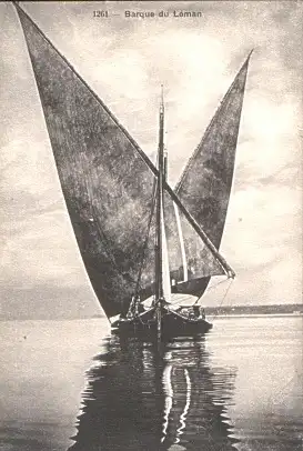 Barque du Léman  v. 1958 (AK15164)