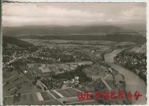 Gailingen (Baden) - Diessenhofen (Schweiz) mit Schloß Rheinsberg v. 1960 (AK48600)