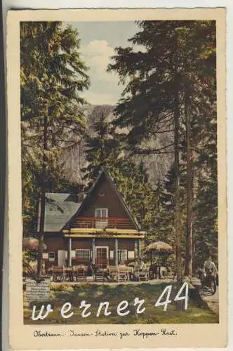 Obertraun - Jausen-Station zur Koppen Rast  v. 1942 (AK6064)